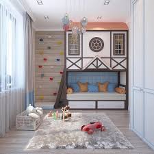 как разделить комнату на две зоны мальчику и девочке Detskaya Dlya Malchika Krovatka Domik Sportivnyj Kompleks Skalodrom V Detskoj Bed Home Decor Toddler Bed