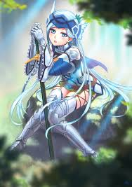 Contact@zerochan.net about | privacy | minitokyo | asiachan. Long Blue Haired Female Anime Character Wearing Grey Armour Holding Sword Illustration Anime Anime Girls Armor Weapon Hd Wallpaper Wallpaper Flare