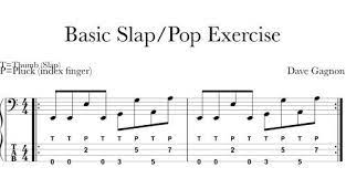 These slap bass lessons will assist any beginner bass player to learn the slap and pop basics. From Beginning Slap Bass Technique To Double Thumb And Triple Thumb Workouts Stay Tuned Bass Guitar Practice Bass Guitar Tabs