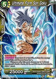The most expensive dragon ball super cards are trophy cards. Ultimate Form Son Goku Promotion Cards Dragon Ball Super Ccg Tcgplayer Com