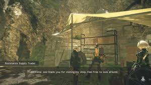 All of the machines we found idling . Merchants Nier Automata Wiki