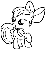 You can now print this beautiful a apple bloom my little pony coloring page or color online for free. Apple Bloom Coloring Pages Coloring Home
