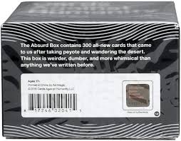 More than once my son has asked to play, and for obvious reasons, has not been allowed. Cards Against Humanity Absurder Kasten Amazon De Spielzeug