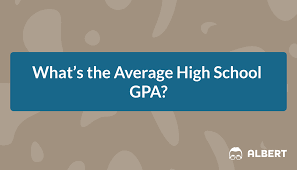 Check spelling or type a new query. What S The Average High School Gpa Albert Io