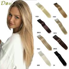 Green, grey, blonde, black, pink, puple, brown clip in hair extensions. Difei Blonde Natural Long Hair Extensions 6pcs Set Of 16 Clips 22 Inch Synthetic Hair Extensions For Women Synthetic Clip In Extensions Aliexpress