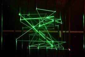 Lassser Mirror Reflection Dark Green Aesthetic Light Installation In 2021 Mirror Reflection Dark Green Aesthetic Light Installation