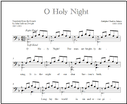 Oh Holy Night Sheet Music For Elementary Piano