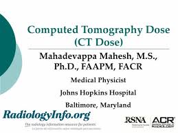 Patient Safety Radiation Dose In X Ray And Ct Exams