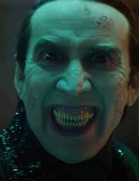 What is the name of the movie with Nicholas Cage as Dracula?
