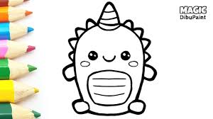 Dibujos Para Colorear Kawaii Faciles