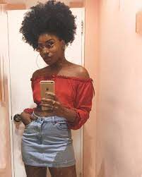 Pin By Pah Bruna On Black Style Black Girl Aesthetic Black Girl Natural Hair Women