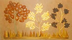 Membuat hiasan kupu kupu dari daun. Cara Membuat Mozaik Dari Daun Kering Gambar Burung Youtube