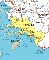 0 (555) 503 31 52. Datca Google Da Ara Mugla Dalaman Area Map