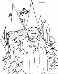 The kid just directs his emotions outward and makes his own world more colorful. Gnome Coloring Pages Coloring Home