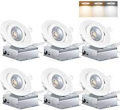 This 4 open recessed trim retrofit led panel light offers the easiest and most practical solution to your existing lighting needs. Buy 4 Inch Led Recessed Lights Knlnny Recessed Lighting 9w 700lm Ultra Thin Dimmable Led Recessed Ceiling Light With Junction Box Adjustable Eyeball Gimbal Etl Listed 3000k 4000k 5000k 6pack Online In Turkey B08ccbfc6b