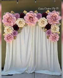 Custom Creations By B On Instagram Yesterday S Backdrop For A Bridal Shower The Roses And Color Romantic Weddings Romantic Theme Wedding Romantic Wedding