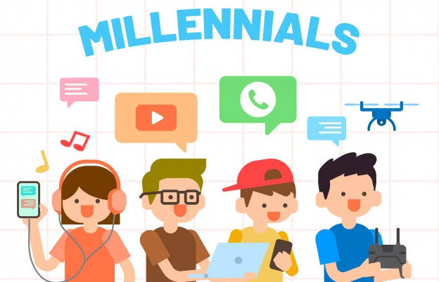 Hasil gambar untuk era milenials ilustrasi"