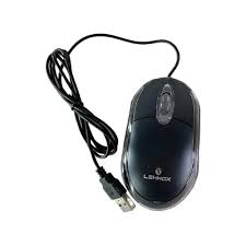 mouse óptico com fio
