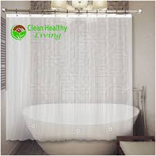 May 10, 2021 · many plastic shower curtains are made with polyvinyl chloride (pvc), a compound consisting of a variety of scary toxins. Heavy Duty Peva Shower Liner Clear Clean Healthy Living