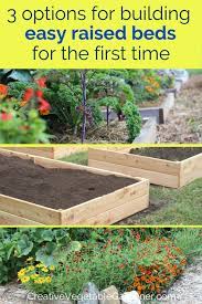 How To Make An Easy Raised Garden Bed For Your Vegetables Easy Raised Garden Bed Raised Garden Beds Raised Garden