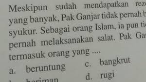 Demikianlah 15 contoh soal pilihan ganda dan jawaban tentang demokrasi terpimpin kelas 12 sma atau smk. Buku Sd Muat Soal Pak Ganjar Tak Pernah Salat Tanggapan Ganjar Pranowo Hingga Klarifikasi Penerbit Tribunnews Com Mobile