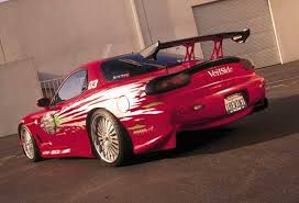 Dom S Rx7 Specs Fast And Furious Facts Mazda rx7, car, khyzyl saleem, city, 3d, neon, render, bridge. dom s rx7 specs fast and furious facts