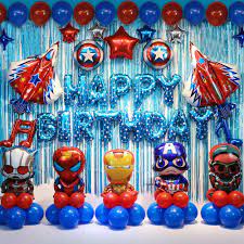 Amazon Com Superhero Birthday Party Decorations Kids Birthday Party Supplies Superhero Balloons Perfect For Your Kids Theme Party Toys Games