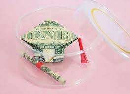 Money Origami Graduation Gift Origami Graduation Cap Diploma Us Dollar Bills Money Origami Graduation Gifts Great Graduation Gifts