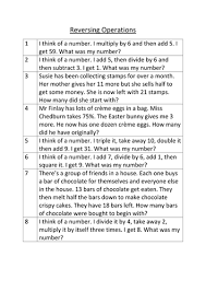 Year 6 operations week 1 editable differentiated worksheets master curriculum inverse. Inverse Operations Worksheet Teaching Resources