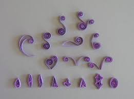 Once you have your letter . Quilling 101 Learn The Basics Of Quilling Paper Make