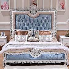 High Back Fabric Beds 8035 Oe Fashion In 2021 Luxury Bedroom Furniture French Style Bedroom Furniture Furniture
