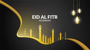عيد الفطر‎ ) is a day of feasting. Eid Al Fitr Schwarz Und Gold Halbton 1082571 Vektor Kunst Bei Vecteezy