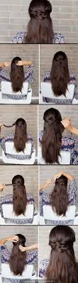 The article observes easy and cute hairstyles for short hair, medium hair, shoulder length and long easy and cute hairstyles. 35 Very Easy Hairstyles To Do In Just 5 Minutes Or Less Hairstyles For Girls Happyshappy