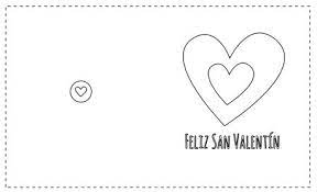 Tarjetas De San Valentin Para Descargar Y Colorear Gratis Tarjetas San Valentin Manualidades San Valentin San Valentin