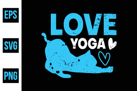 Love Yoga Yoga Slogan Design Vector Graphic By Ajgortee Creative Fabrica