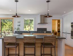 See more of portland kitchen cabinet on facebook. Portland Maine Wood Paneling Remodel Kitchen Transitional With Wall Satin Mosaic Tiles Industrial Barstools