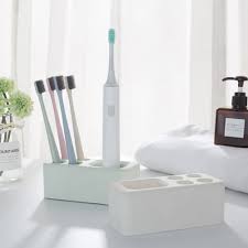 Zccz bathroom accessory sets, 4 pieces bathroom accessories complete set vanity countertop accessory set with marble look, includes lotion dispenser soap pump, tumbler, toothbrush. Diatomite Toothbrush Holder Water Absorption Antibacterial Bathroom Countertop Accessories Organizer Stand Rack Holders Toothbrush Toothpaste Holders Aliexpress