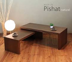 楽天市場 センターテーブル pishat ピシャット ウォールナット ネストテーブル ローテーブル ソファーテーブル 座卓 文机 パソコンデスク 和モダン 木製 天然木 ウォルナット 家具メーカー 日本製 シンプル デザイン 送料無料 wa plus センターテーブル 和の