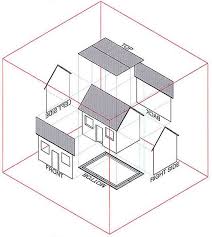 Intro To Orthographic Projection Orthographic Drawing Orthographic Projection Geometric Drawing