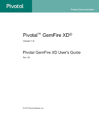 Intext is one of the leading slvs in ukraine with more than 10 years of. Overview Of Pivotal Gemfire Xd Manualzz