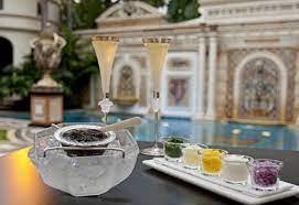The former versace mansion houses 10 unique and opulent guest suites which are available to rent by the night year round. The Platinum Caviar Service At The Villa By Barton G Barton G Caviar Versace Mansion