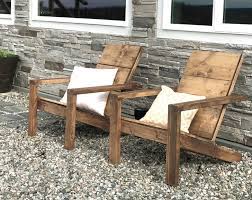 The round back, the comfortable panties, the arched back, the perfect grooves and the content of your heart. 2x4 Modern Adirondack Chair Ana White
