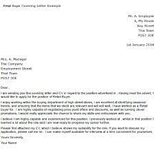 Buyer Cover Letter Examples July 2021