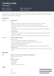 Tips and examples of how to put skills and achievements on a web developer resume. Web Designer Resume Examples 21 Tips Template Guide