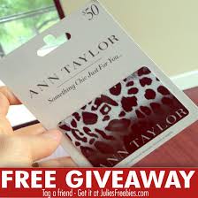 We did not find results for: Ann Taylor Gift Card Giveaway Julie S Freebies