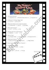 Related quizzes can be found here: Muppets The Christmas Carol Esl Worksheet By Ingrid10