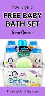 Quick tips for bathing baby Free Gerber Baby Bath Set Free Baby Stuff Baby Bath Baby Samples