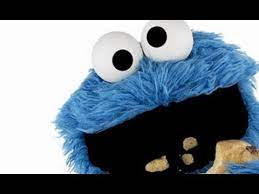 Эрни, берт, элмо, куки монстр а.к.а. Cookie Monster Sesame Street Korzhik Pechenkovoe Chudovishe Ulica Sezam Cookie Monster Youtube