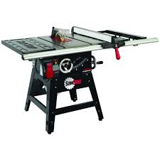 Sawstop Contractor Saw With 30 Aluminum Extrusion Fence System Model Cns175 Sfa30 In 2020 Best Table Saw Table Saw Stand Table Saw