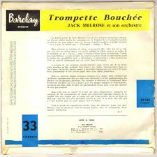 JACK MELROSE (BERNARD HULIN) POP JAZZ 25CM 1959 BARCLAY 82160